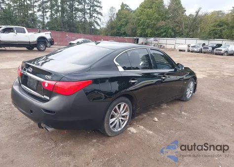 2017 Infiniti Q50 2.0T Premium из США, поврежденный, VIN JN1CV7AP1HM641829